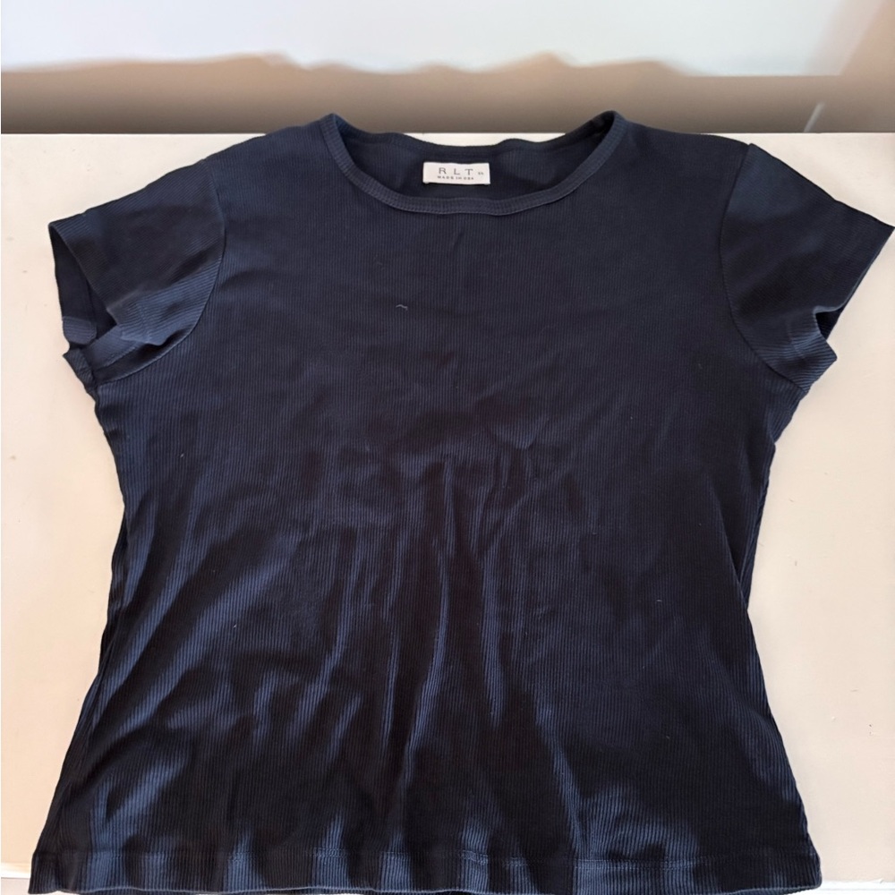 Women's RLT navy baby tee XL Michael stars